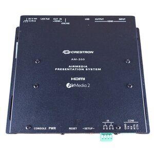 Crestron AM-200 AirMedia Presentation System HDMI Wireless Streaming Collaborati